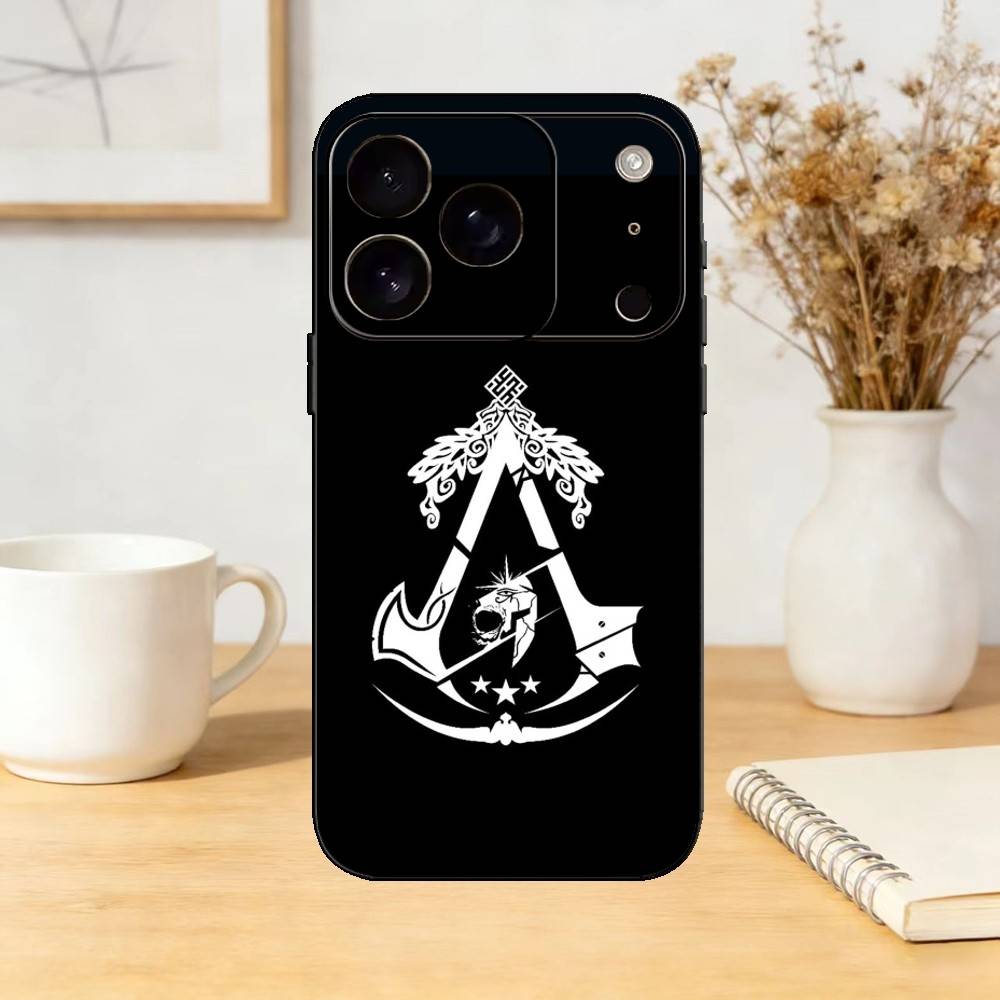 A-AssassinS Game C-Creed Чехол для телефона Силиконовый черный Мягкий Для IPhone 17,16,15,14,13,12,11,SE,Plus Pro Max