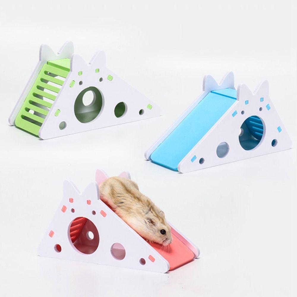 Ladder Hamster Hideout Hamster Slide Hut Pets Accessories Hamster Cage Sleeping Nest Hamster House
