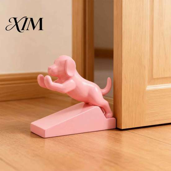 Дверная пробка для щенка, милая пробка, 3D-печатный клин-собака, декоративная остановка для украшения комнаты, нескользящий держатель для спальни, детской, подарок для влюбленных, прочный