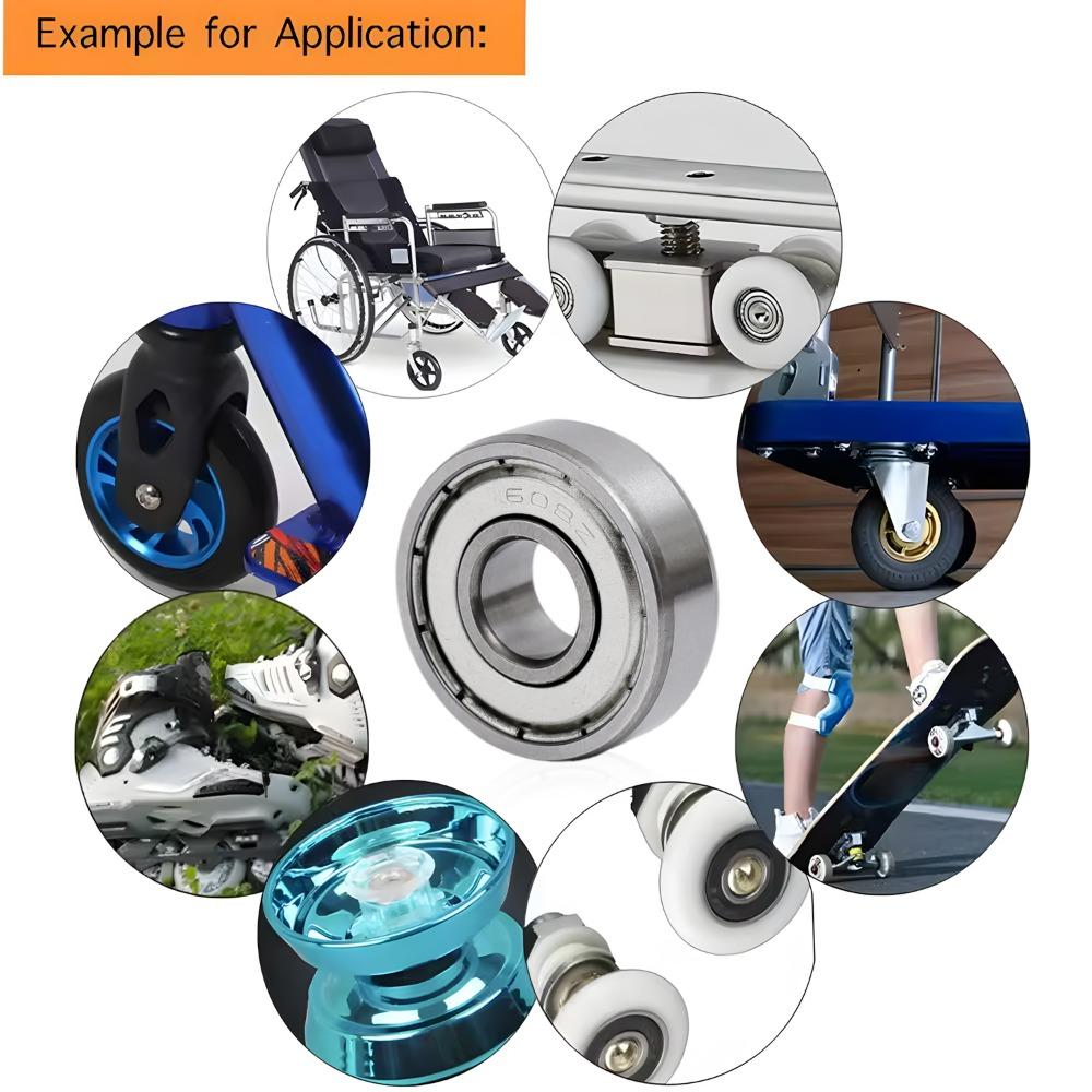 Motorcycle Bearing High Speed Electric Vehicle Micro Type Precision Deep Groove Ball Bearings for Motor Electric Tool 608ZZ 2RS