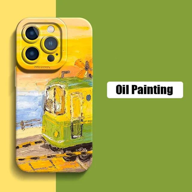 Чехол для телефона с изображением розового вишни Ван-Гога для iPhone 15 14 13 11 12 Pro Mini XR X XS Max 8 7 Plus