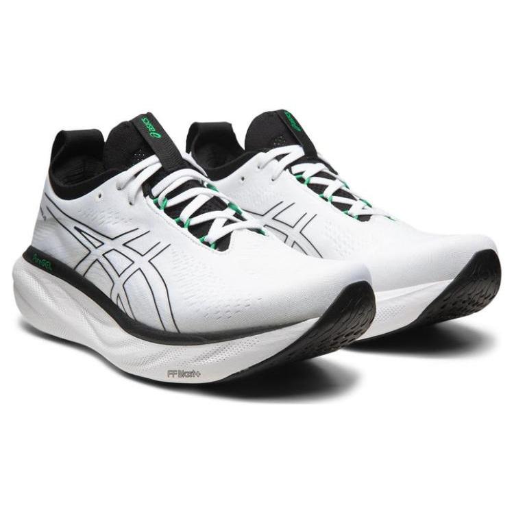 ASICS Gel-Nimbus 25 'White Black Green' Men's 1011B547-103