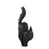 3D Halloween Ghost Figurine Resin Scary Pumpkin Witch Black Cat Statue Gothic Realistic Halloween Ornament
