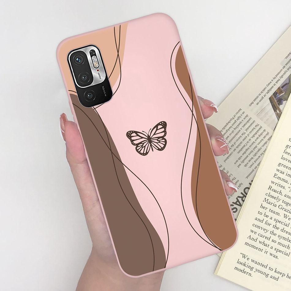 For Xiaomi Redmi Note 10 10T 11 SE 5G Case Pilot Cartoon Pattern Soft Silicone Back Cover For Xiaomi Poco M3 Pro 5G New Bumper