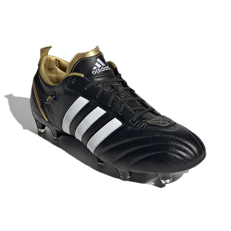 adidas Adipure FG Black Gold Metallic Мужские кроссовки Core-Black Zero-Metallic GX0218
