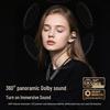Спортивные Bluetooth-наушники OKSJ F870 с шейным ободком и открытыми амбушюрами-клипсами
