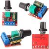 3 шт. Мини DC Motor PWM контроллер скорости, DC 5V-35V 5A модуль переключателя скорости, 6V 12V 24V переменный регулятор напряжения