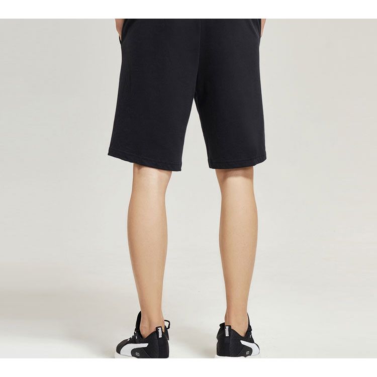 Puma Дышащие спортивные шорты с логотипом Мужские плавки черные 844799-01