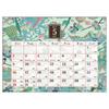 Art Print Japan 2027 Haibara Chiyogami Desk Calendar Traditional Japanese Washi Paper Floral Patterns 180x148mm