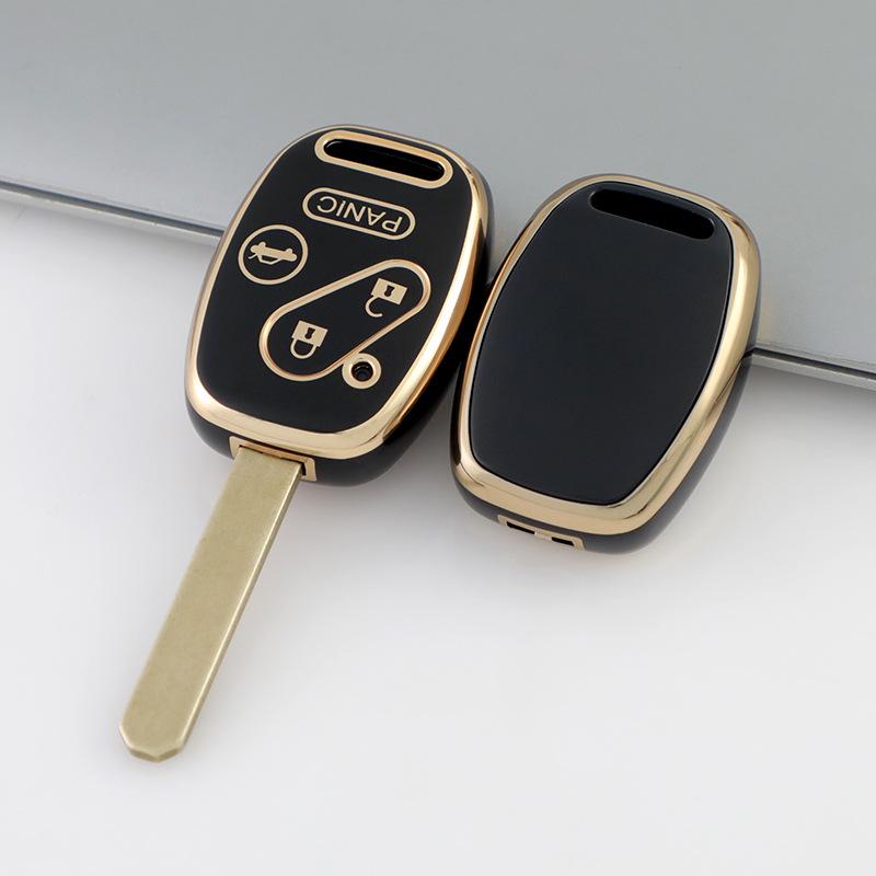 Премиальный чехол для ключа Gold Edge для Honda Accord, Fit, CRV, Odyssey
