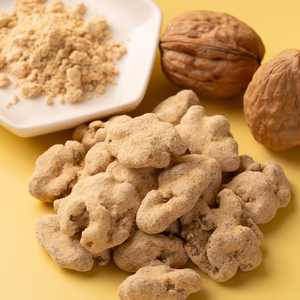 Кинако грецкий орех коричневый сахар корица грецкий орех 500 г ТОМОГУЧИ + (250г+250г) Могугу.