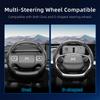 zkfan8 Suitable for Xpeng Carbon Fiber Texture Steering Wheel Cover with Segmented Quick-Release Design, Durable, for Models Such as G6 G9 P7 P7+