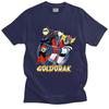 Футболка UFO Robot Goldorak Grendizer для мужчин, хлопковая футболка, городские футболки, с коротким рукавом, Акутарус Голдрейк, аниме-футболки, приталенная одежда