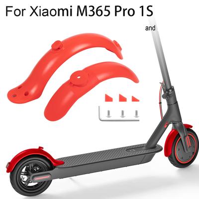 Передние крылья, заднее брызговик, защита от брызг с винтом, резиновая крышка, электрический скутер для Xiaomi M365 Pro 1S, запчасти