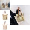 Fashionable Woven Tote Bag For Women Large Capacity Summer 2024 Trendy Versatile Everyday Bag