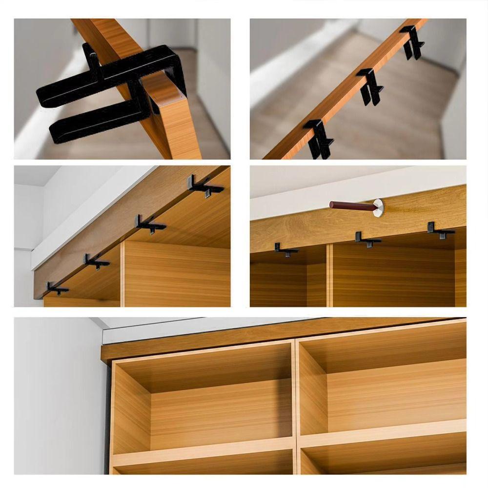 Пластиковый набор шаблонов для закрывания шкафа Синие/Черные шаблоны Зажим для фиксации закрытия Столярные работы