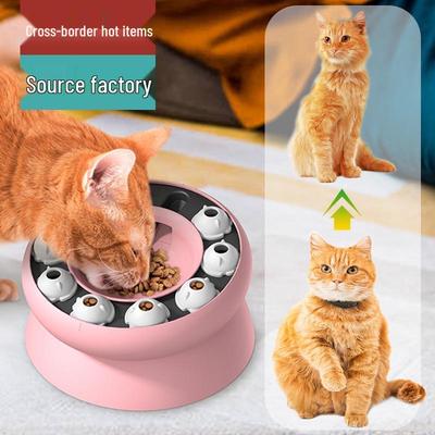 Интерактивная миска-игрушка для медленного кормления кошек