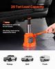 Hydraulic Bottle Jack 20 Ton Manual High Lift Automotive Car Repair Shop