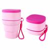 2 in 1 Ice Maker & Drinking Cup Leak-Proof Silicone Collapsible Mug Durable Ice Mold Cup  Office