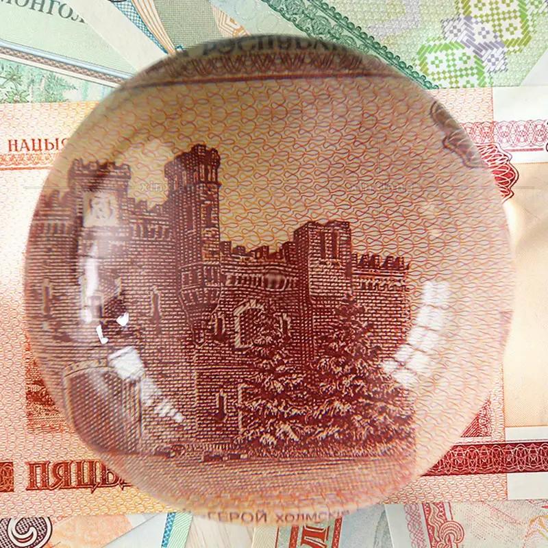 Стеклянный полушар Хрустальный Полушар Пресс-папье 4/6/8/10 см Шары Домашний Декор Украшения Фигурки Увеличительные стекла