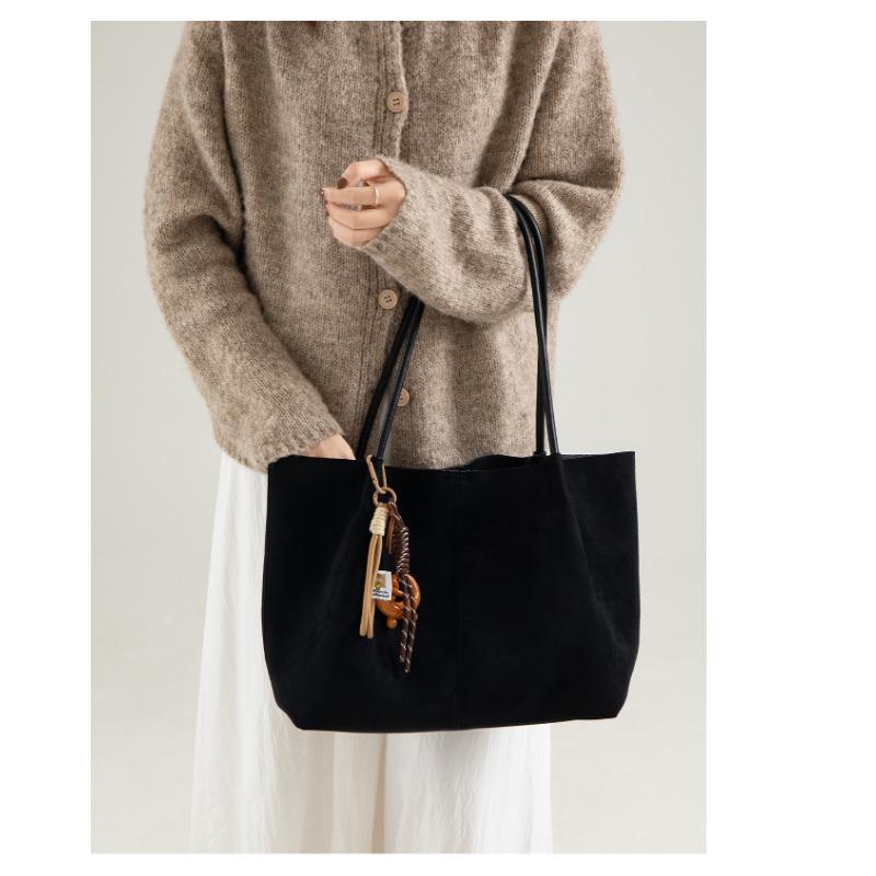 Вместительная сумка-тоут для поездок на работу, повседневная универсальная сумка на плечо под мышкой