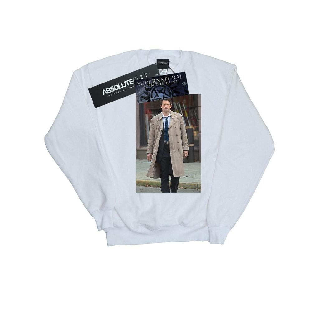 Supernatural Womens/Ladies Castiel Photograph Sweatshirt