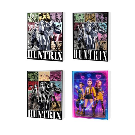 Календарь Адвента Охотника на демонов Мультяшные Аниме Фигурки Брелоки Набор 24 дня Календарь обратного отсчета до Рождества Коллекционный подарок для фанатов