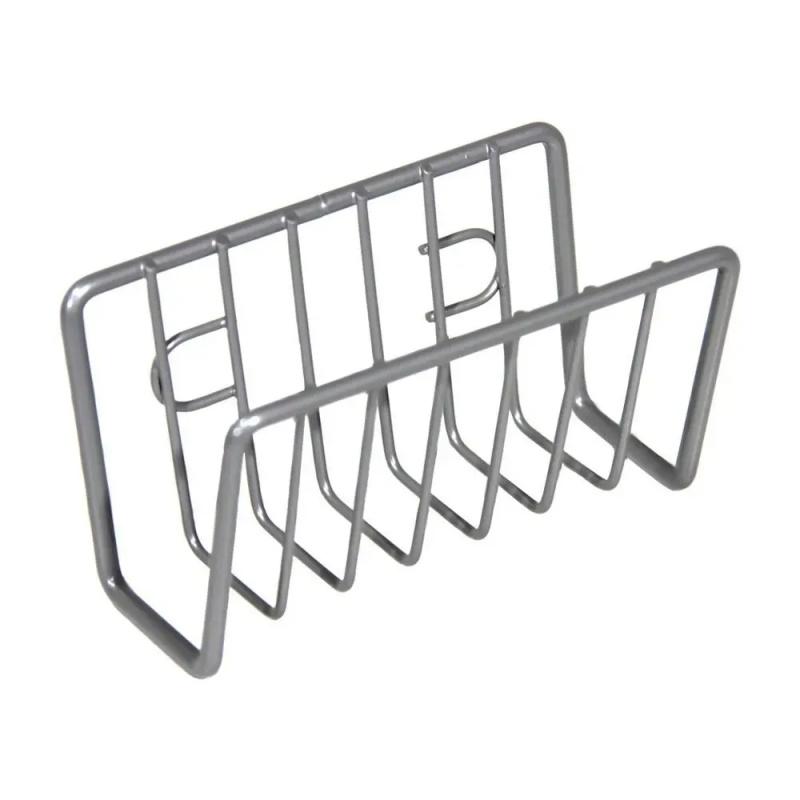 Stainless Steel Suction Cup Sponge Holder Drain Storage Caddy For Kitchen Sink Organization