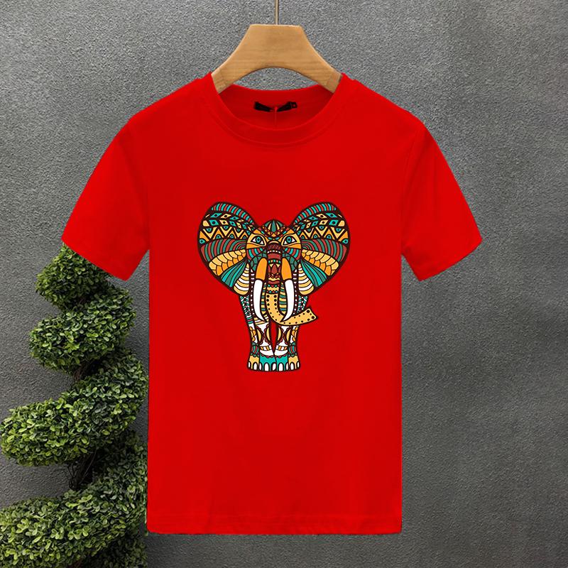 Luxury Thailand Elephant For Men's T-shirt Cotton High Quality Creativity Printing Summer Tees Brand Tops Unisex Oversized S-7XL