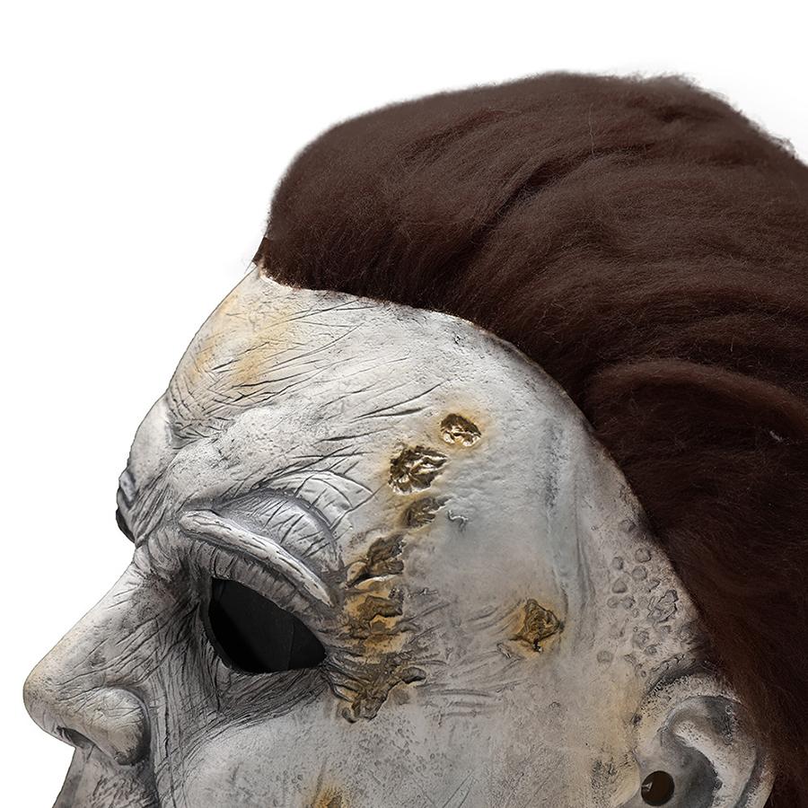 Halloween Mask for Adults Made of Latex, Completely Covering the Head, for Michael Myers