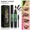 Eyebrow Tinting Waterproof Long Lasting Eyebrow Dye with Eyebrow Stamp and Brush Liquid Eyebrow Tinting Cream Daily Makeup