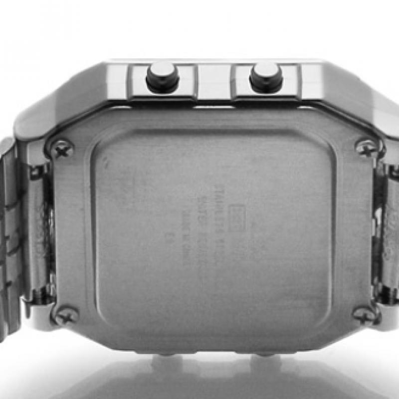 Casio A500wa 7df  A500wa 7  Цифровые Квадратные Винтажные Ретро Мировое Время Универсальные Металлические Часы