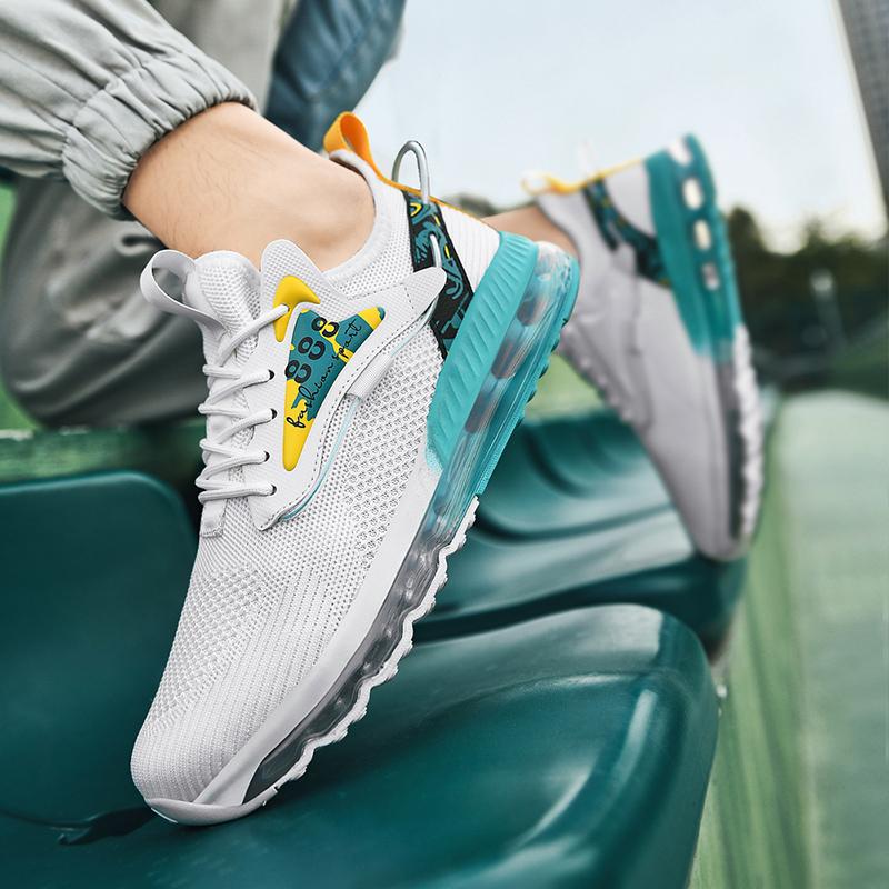 Модные мужские кроссовки большого размера 48 с воздушной подушкой, спортивные кроссовки для бега, кроссовки, tenis masculino, удобные мужские легкие мягкие спортивные кроссовки