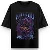 2026 новый оверсайз хлопковый T-shirt с принтом One Piece для мужчин и женщин, стиль Homme, повседневный, тема Харадзюку