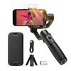 Hohem Kit Smartphone Fill Light 10 Levels of Ultra Wide Angle Auto Pin Image Tripod 13 Hours of YouTube Vlog Compatible with iPhone PRO Max Mobile+