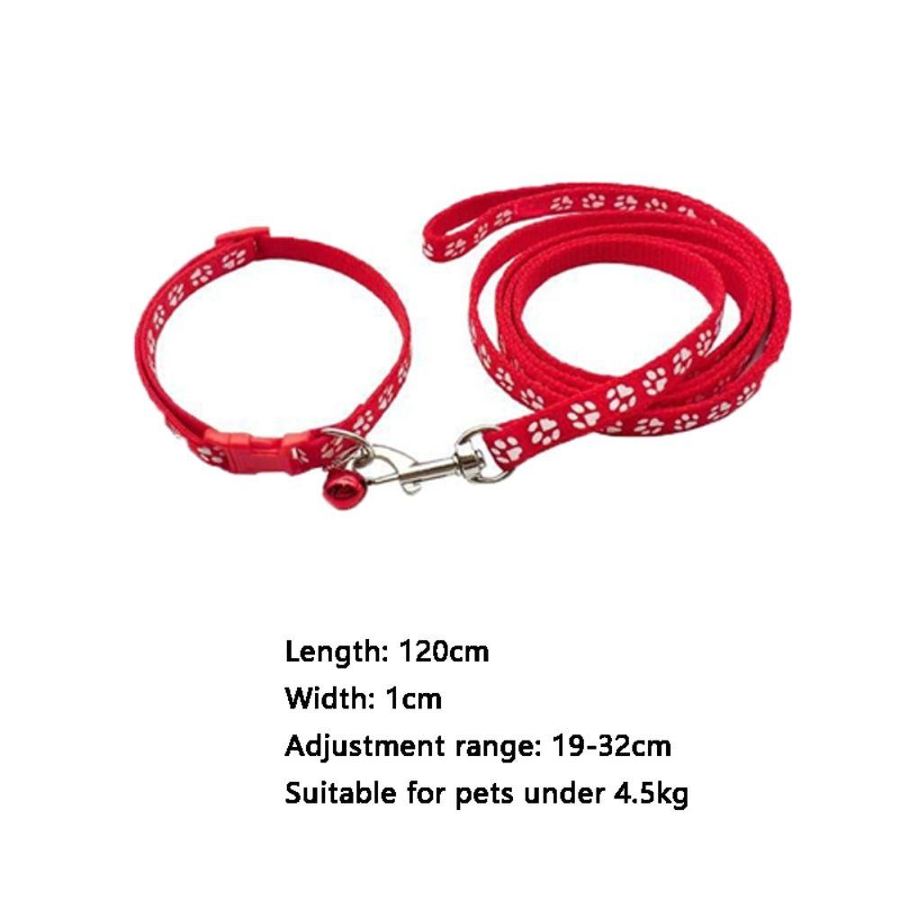 Paw Pattern Pet Walking Vest Polyester Dog Harness Belt Wear-resistant Puppy Halter  Rabbit