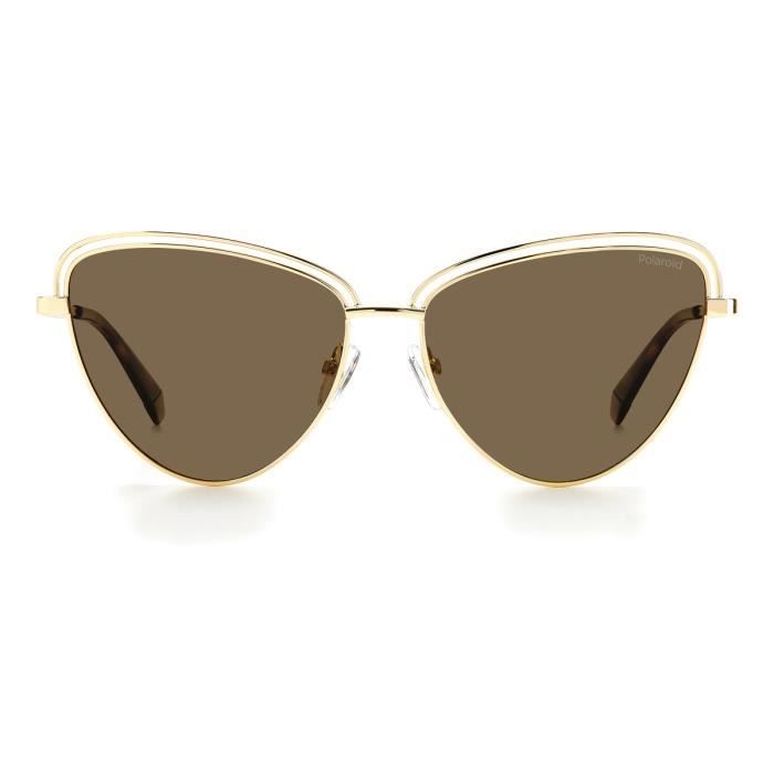 Lunettes de soleil - Polaroid - PLD 4094/S - Or - Papillon - Adulte Femme