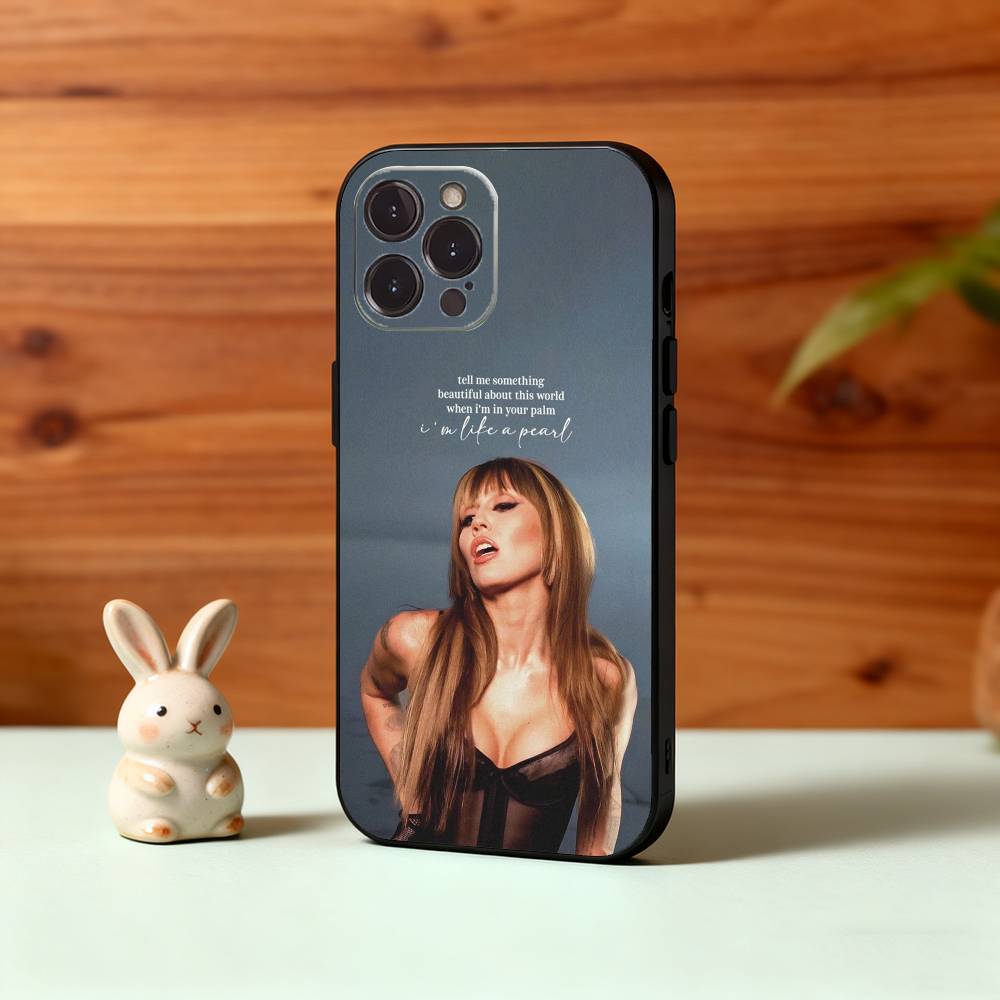Чехол для телефона M-Miley Something C-Cyrus для iPhone17,16,15,14,13,12Plus,Pro Max,XS,5G Мягкий силиконовый черный чехол
