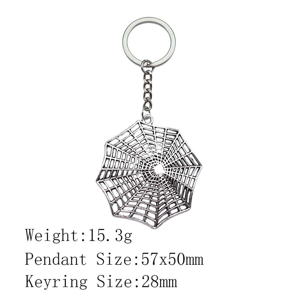 Брелок для ключей на Новый год в виде паука и летучей мыши, дешевые милые вещи, новые брелки