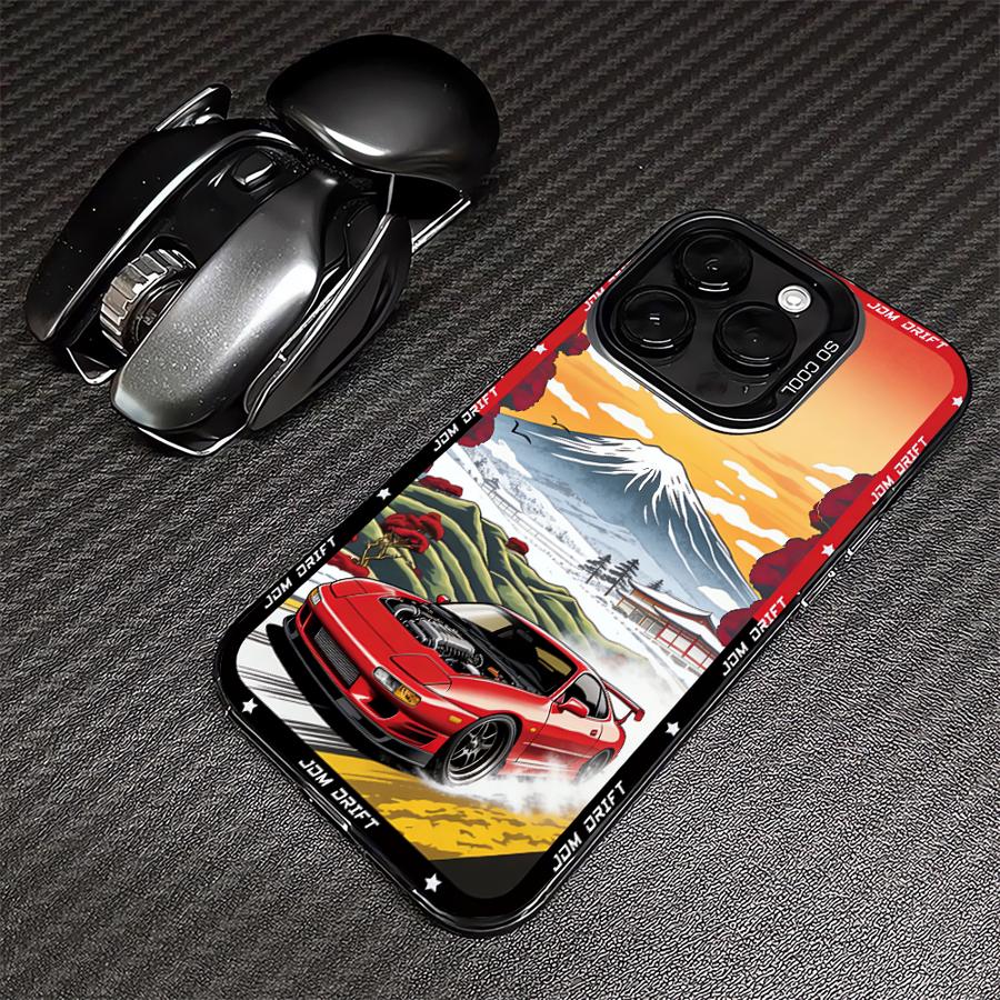 Спортивный чехол для телефона JDM для iPhone 17 Pro Max 16 12 Pro 13 Air 14 Plus 15 11