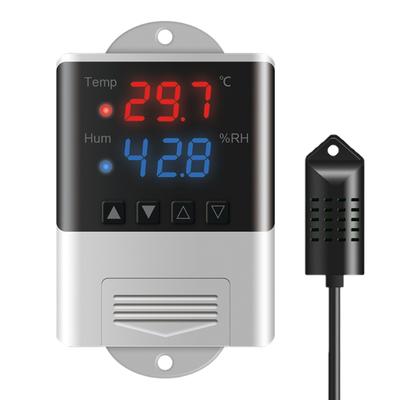 Профессиональный термометр-гигрометр 20~60°C/0~100%RH Контроллер температуры и влажности Подходит для инкубатора теплицы