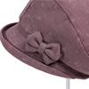 Маленькая рыбацкая шляпа с закругленными краями и поясом с бантом, простая стильная шляпа от солнца, шляпы-ведра, подходящие для путешествий
