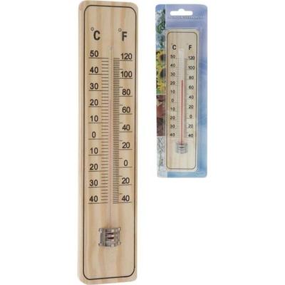 Деревянный уличный термометр - 22,5x5x0,8 см