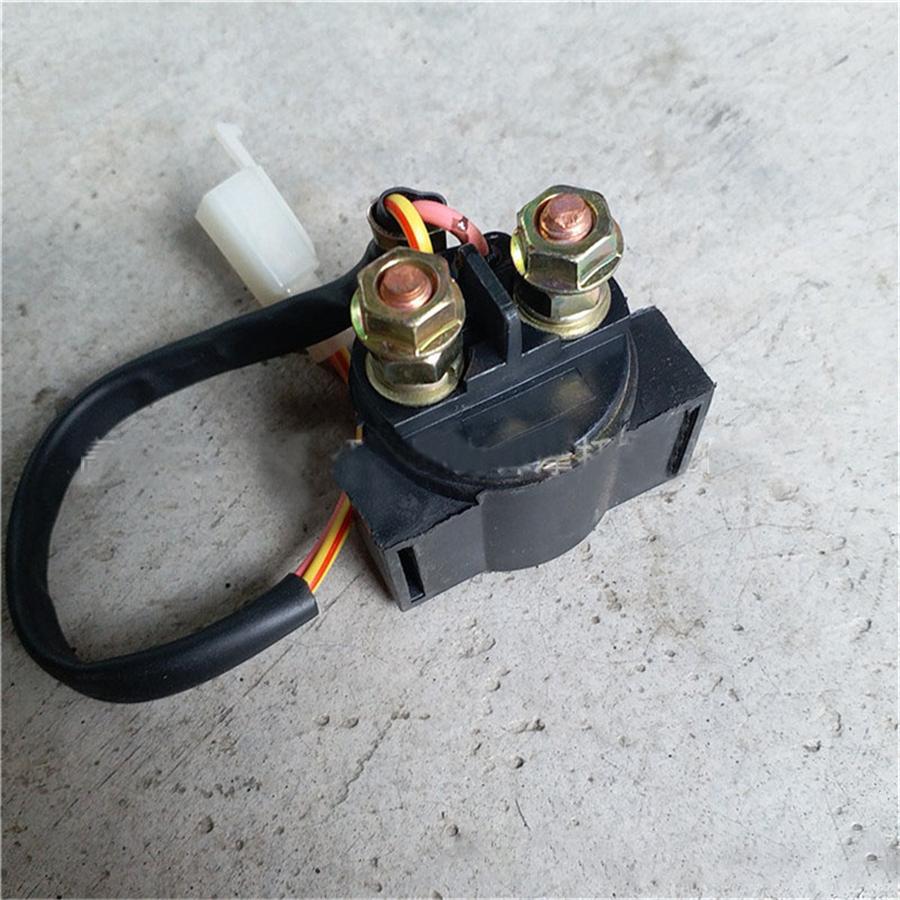 Мотоциклетный соленоидный усилитель скутер 50/70/80/125/150 пусковое реле с разъемом двухлинейное реле