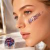 1/6Pcs Independence Day Body Glitter Gel, Patriotic Red White Blue Face Hair Glitter, Waterproof Sparkling Makeup Sequins, 4th of July Accessories