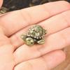 Brass Turtle Figurine Tortoise Sculpture Craft Retro Ornament Creative Collectible