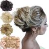 Women Fashion Curly Messy Chignon Hair Bun Hair Accessories Elastic Synthetic Fiber Hairpiece Chignon for Wedding Party  Daily Use