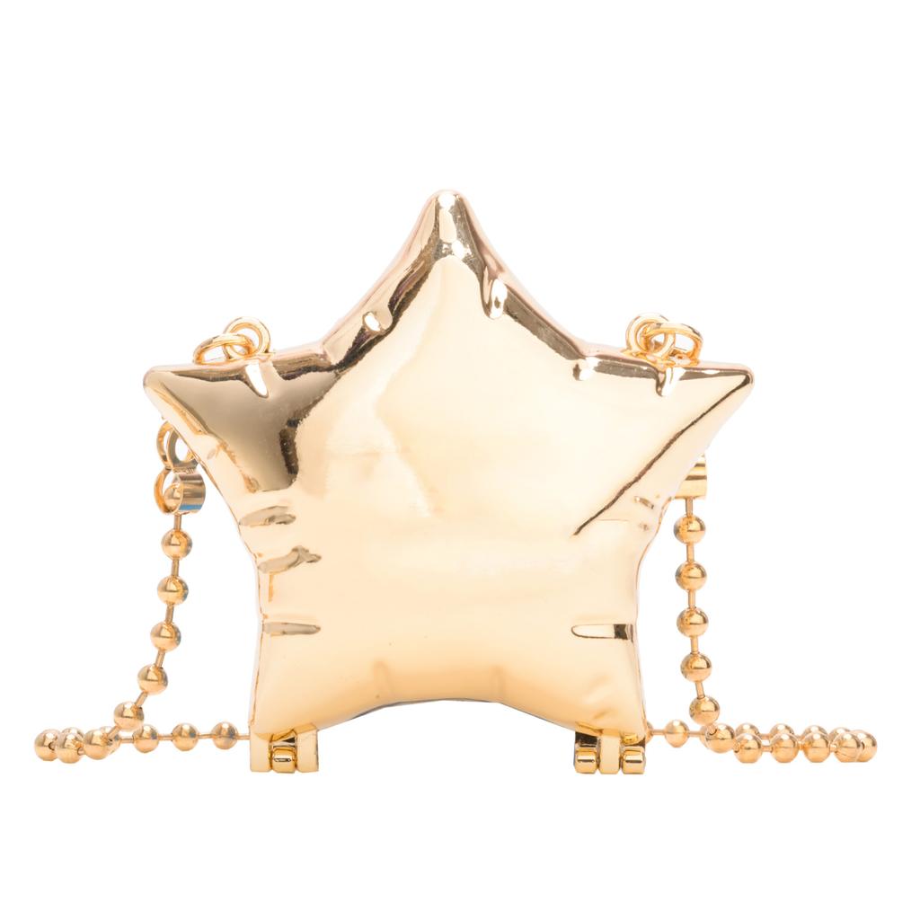 Fashion Metal Mouth Red Bag for Women High Quality Gold Shoulder Bags Designer Hollow Out Crossbody bag Cute Dinner sac Handbags