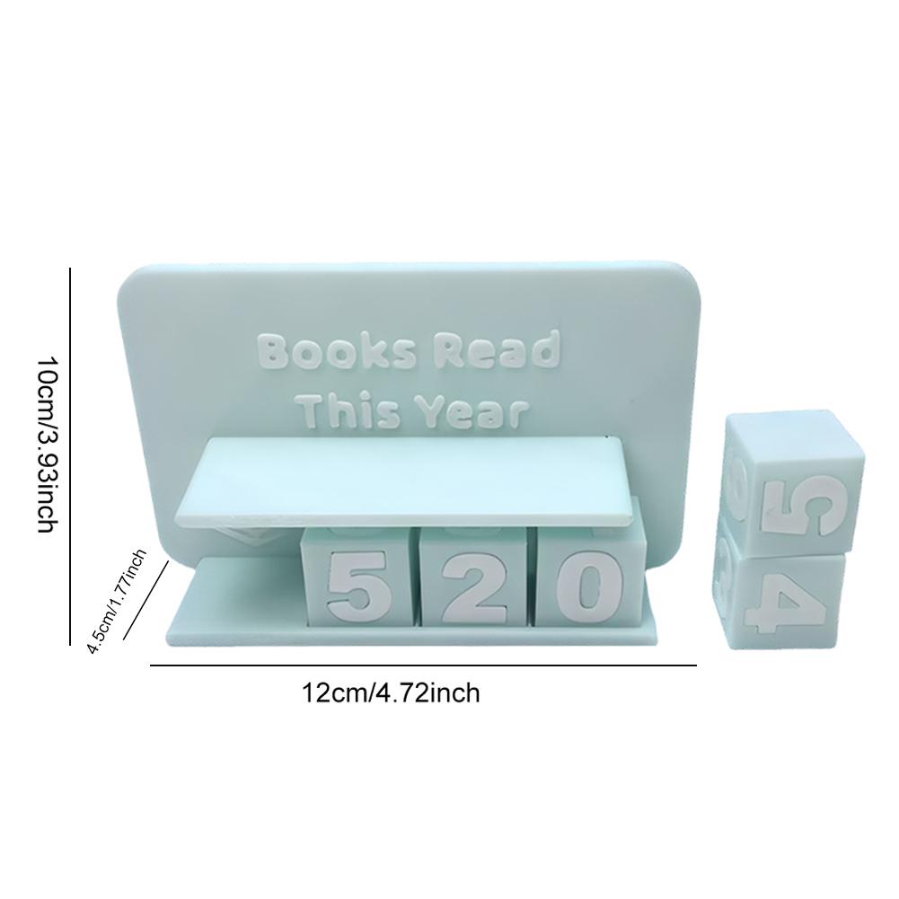 Books Read This Year Book Read Tracker Wear Resist Small Book Counter Book Counter Sign for Teachers Writers Library Lovers