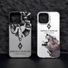 Популярный модный бренд Чехол для мобильного телефона iPhone16Pro 14/13 лазерный 12 Apple 11XsMax жесткий плюс
